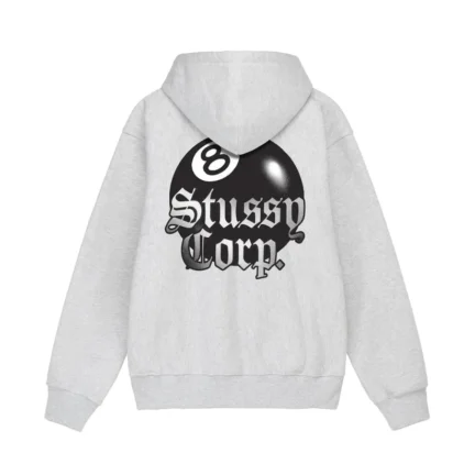 Stussy 8 ball crop hoodie