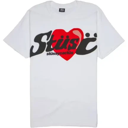 Stussy X CPFM Heart T Shirt